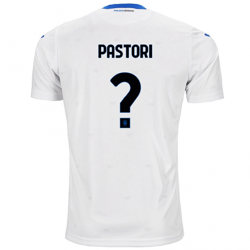 Kandiny Donna Maglia Matias Pastori #0 Bianco Kit Gara Away 2024/25 Maglietta