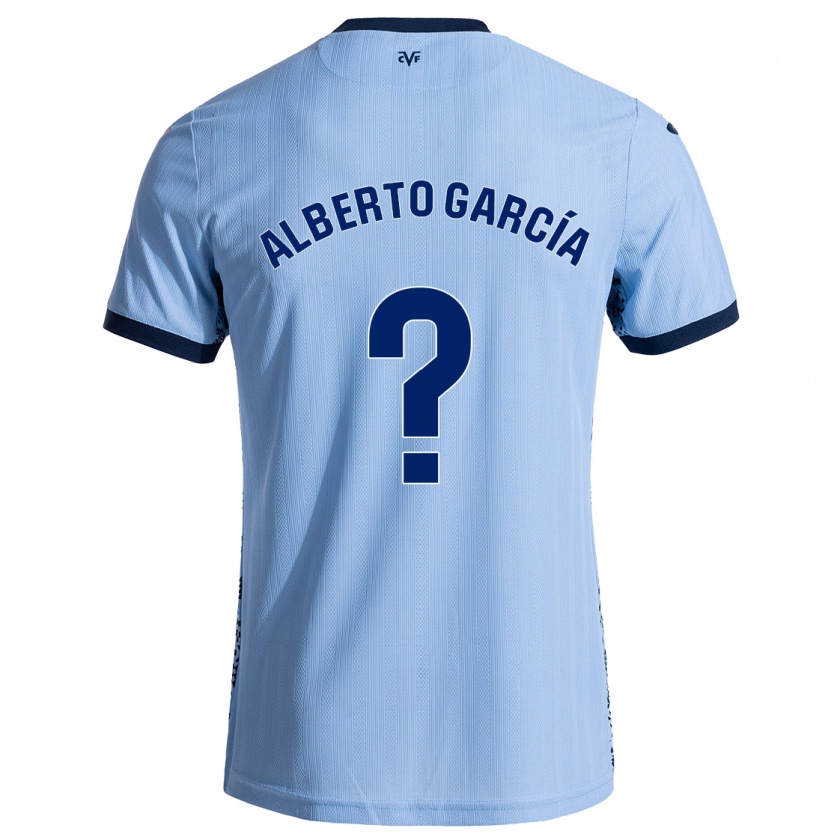 Kandiny Damen Alberto García #0 Himmelblau Auswärtstrikot Trikot 2024/25 T-Shirt Österreich