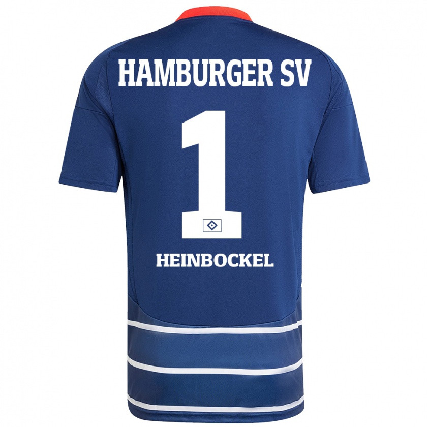 Kandiny Dames Simon Heinbockel #1 Donkerblauw Uitshirt Uittenue 2024/25 T-Shirt