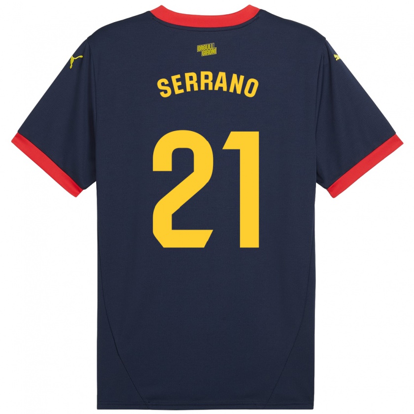 Kandiny Damen Ot Serrano #21 Marinerot Auswärtstrikot Trikot 2024/25 T-Shirt Österreich