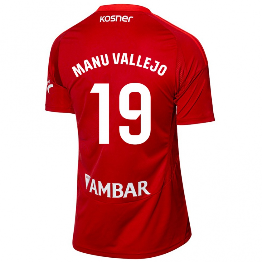 Kandiny Damen Manu Vallejo #19 Weiß Blau Auswärtstrikot Trikot 2024/25 T-Shirt Österreich