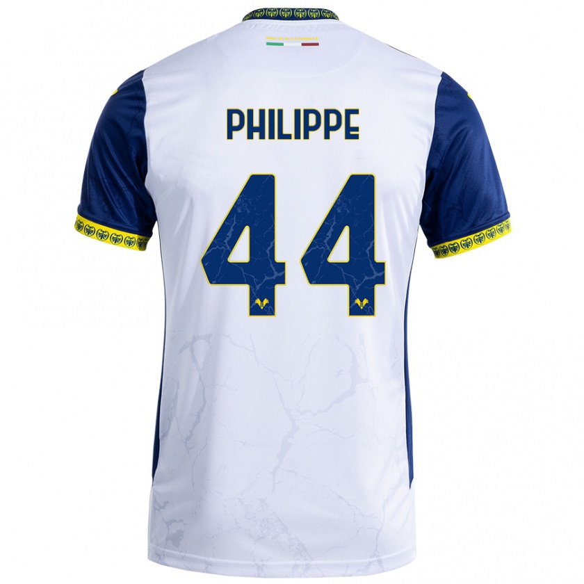 Kandiny Dames Mathis Philippe #44 Witblauw Uitshirt Uittenue 2024/25 T-Shirt