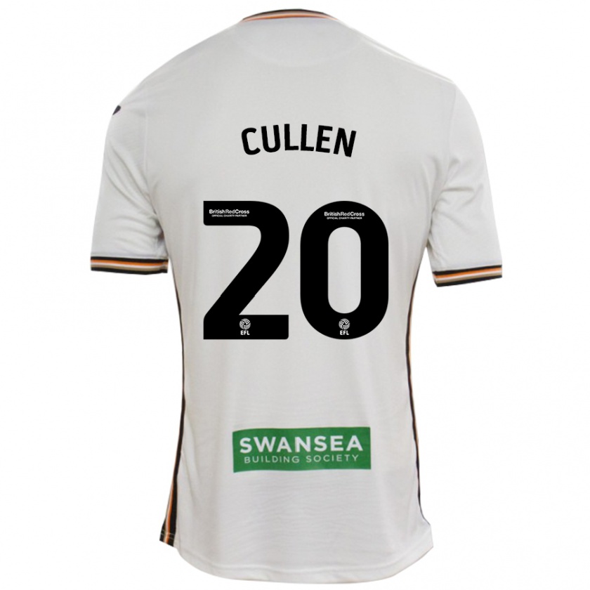 Kandiny Bambino Maglia Liam Cullen #20 Bianco Kit Gara Home 2024/25 Maglietta