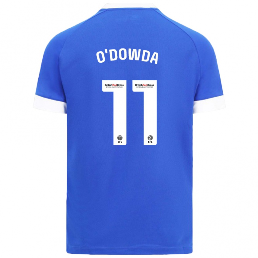 Kandiny Kinder Callum O'dowda #11 Himmelblau Heimtrikot Trikot 2024/25 T-Shirt Österreich