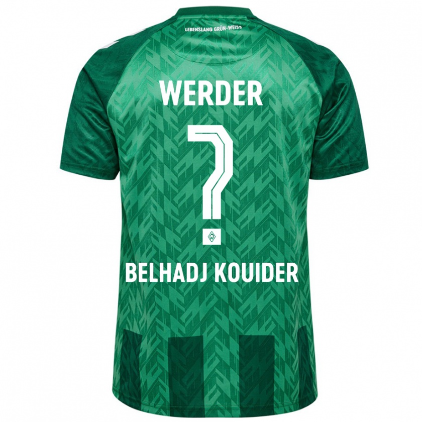 Kandiny Kinder Mahfoud Belhadj Kouider #0 Grün Heimtrikot Trikot 2024/25 T-Shirt Österreich