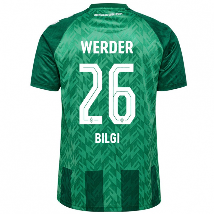 Kandiny Kinder Süleyman Bilgi #26 Grün Heimtrikot Trikot 2024/25 T-Shirt Österreich