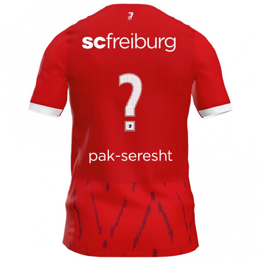 Kandiny Kinder Puyan Pak-Seresht #0 Rot Heimtrikot Trikot 2024/25 T-Shirt Österreich