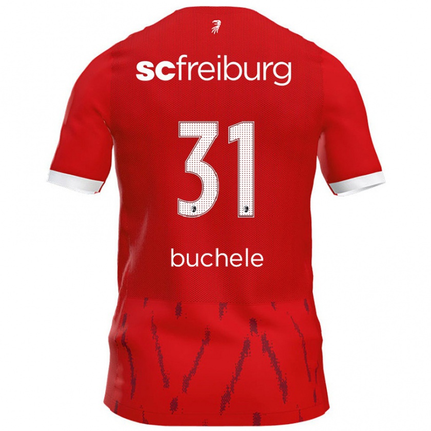 Kandiny Kinder Mia Büchele #31 Rot Heimtrikot Trikot 2024/25 T-Shirt Österreich