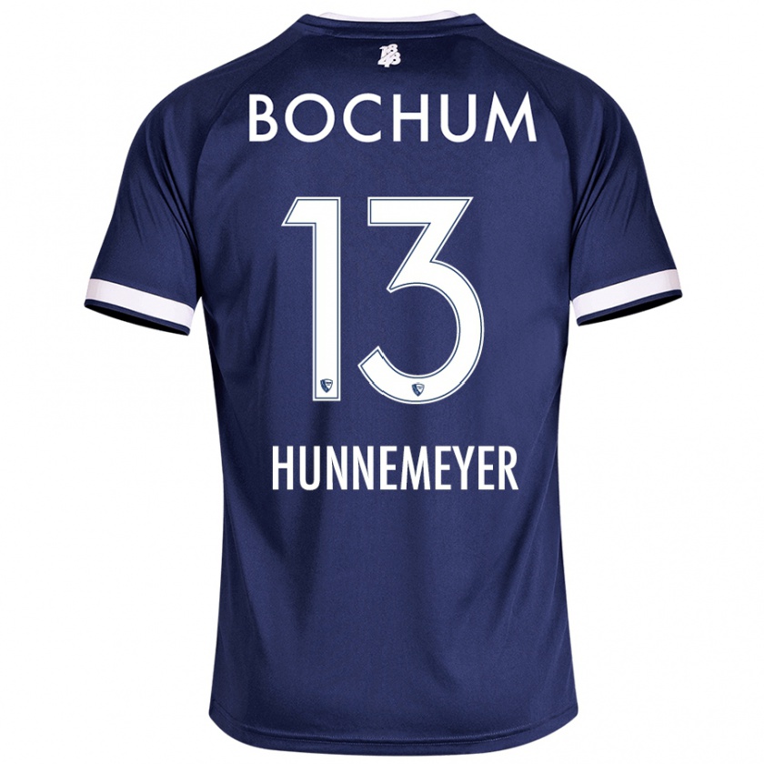 Kandiny Kinder Maja Hünnemeyer #13 Dunkelblau Heimtrikot Trikot 2024/25 T-Shirt Österreich