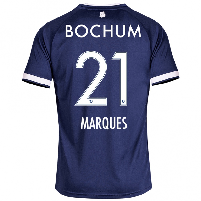 Kandiny Kinderen Anna Marques #21 Donkerblauw Thuisshirt Thuistenue 2024/25 T-Shirt België