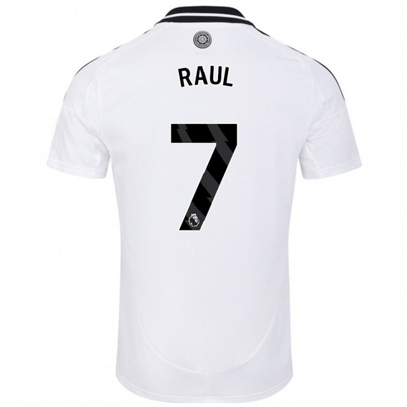 Kandiny Niño Camiseta Raúl Jiménez #7 Blanco 1ª Equipación 2024/25 La Camisa