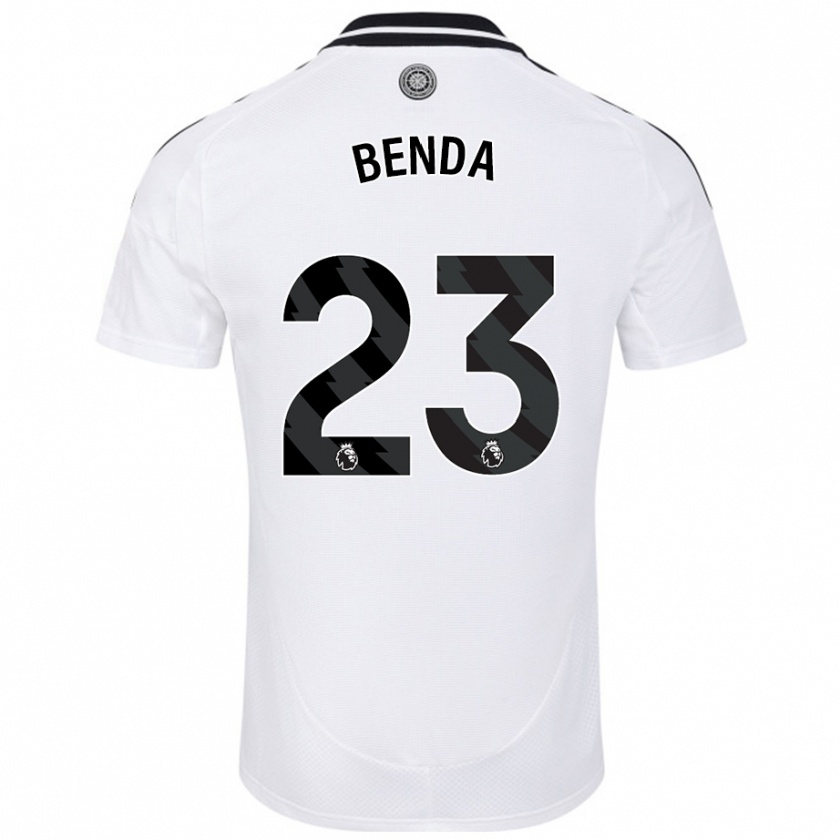 Kandiny Kinder Steven Benda #23 Weiß Heimtrikot Trikot 2024/25 T-Shirt Österreich