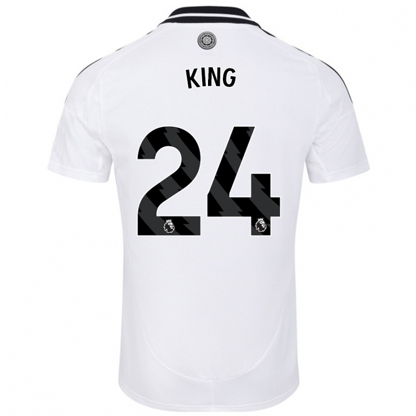 Kandiny Niño Camiseta Joshua King #24 Blanco 1ª Equipación 2024/25 La Camisa México