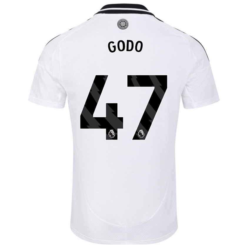 Kandiny Niño Camiseta Martial Godo #47 Blanco 1ª Equipación 2024/25 La Camisa