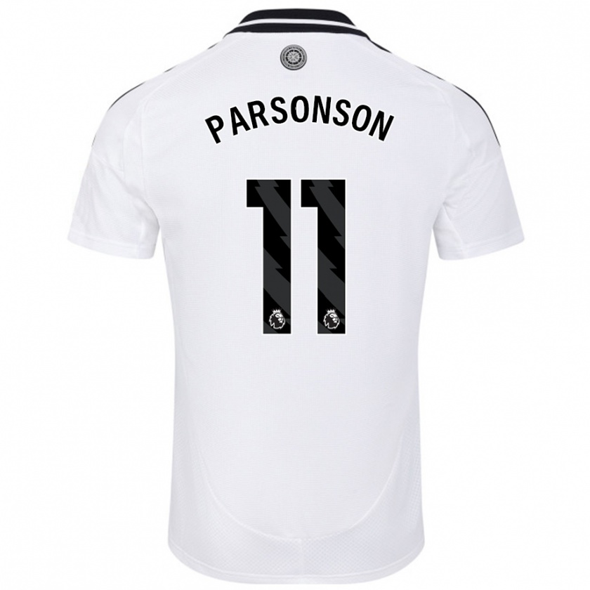 Kandiny Kinder Madi Parsonson #11 Weiß Heimtrikot Trikot 2024/25 T-Shirt Österreich