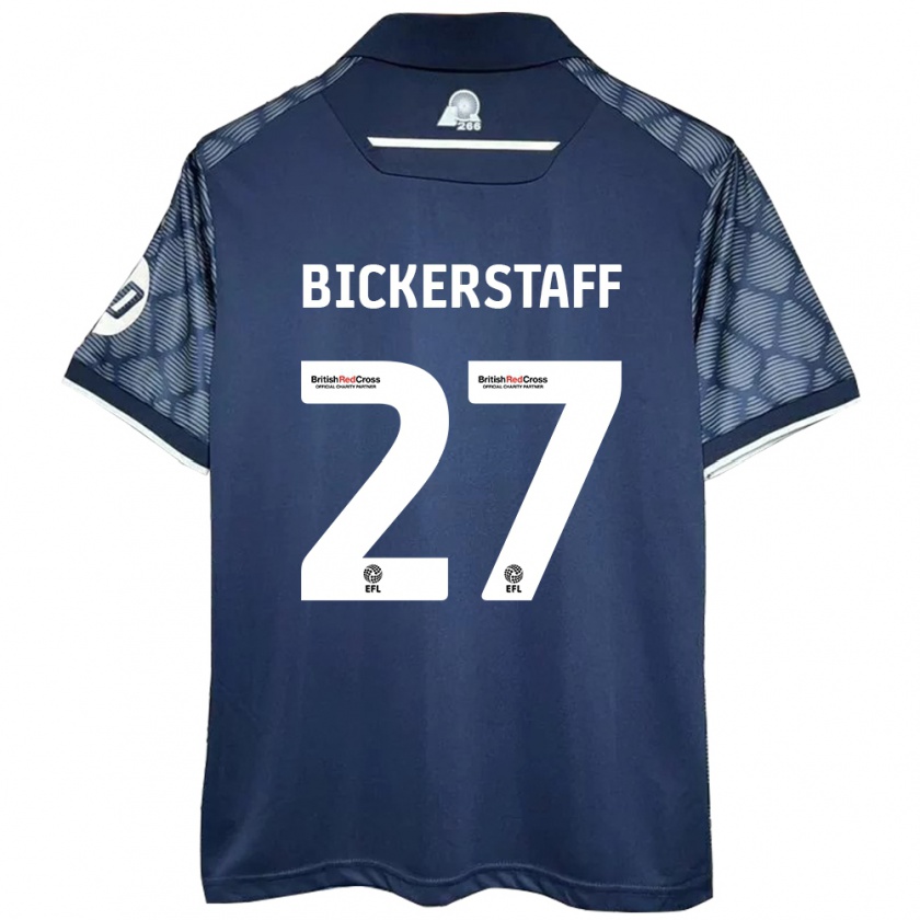 Kandiny Kinderen Jake Bickerstaff #27 Zwart Uitshirt Uittenue 2024/25 T-Shirt