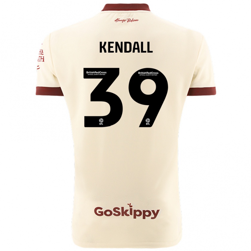 Kandiny Kinder Maya Kendall #39 Cremeweiß Auswärtstrikot Trikot 2024/25 T-Shirt Österreich