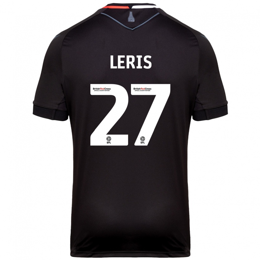 Kandiny Niño Camiseta Mehdi Léris #27 Negro 2ª Equipación 2024/25 La Camisa