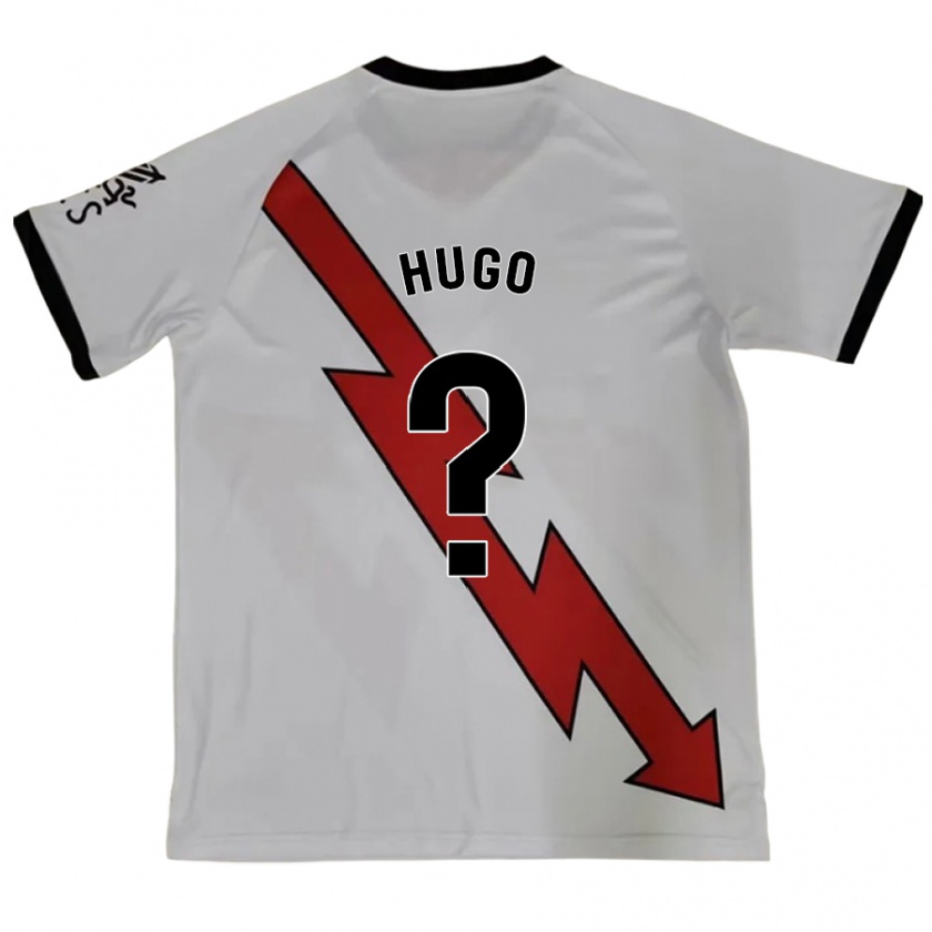 Kandiny Niño Camiseta Hugo Navarro #0 Rojo 2ª Equipación 2024/25 La Camisa