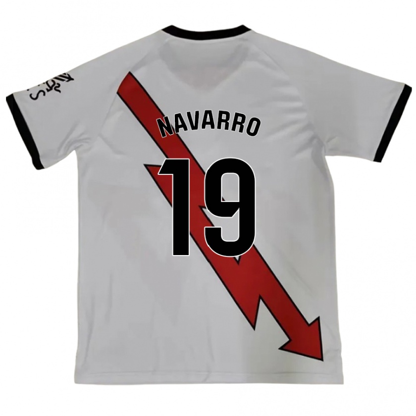 Kandiny Kinderen Manu Navarro #19 Rood Uitshirt Uittenue 2024/25 T-Shirt