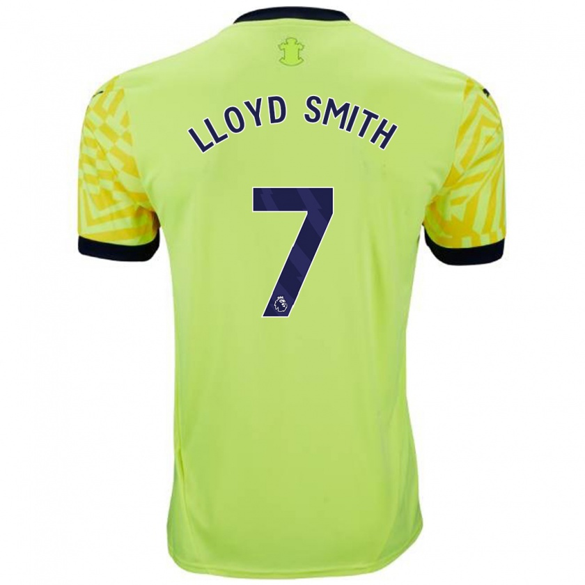 Kandiny Kinderen Lexi Lloyd-Smith #7 Geel Uitshirt Uittenue 2024/25 T-Shirt