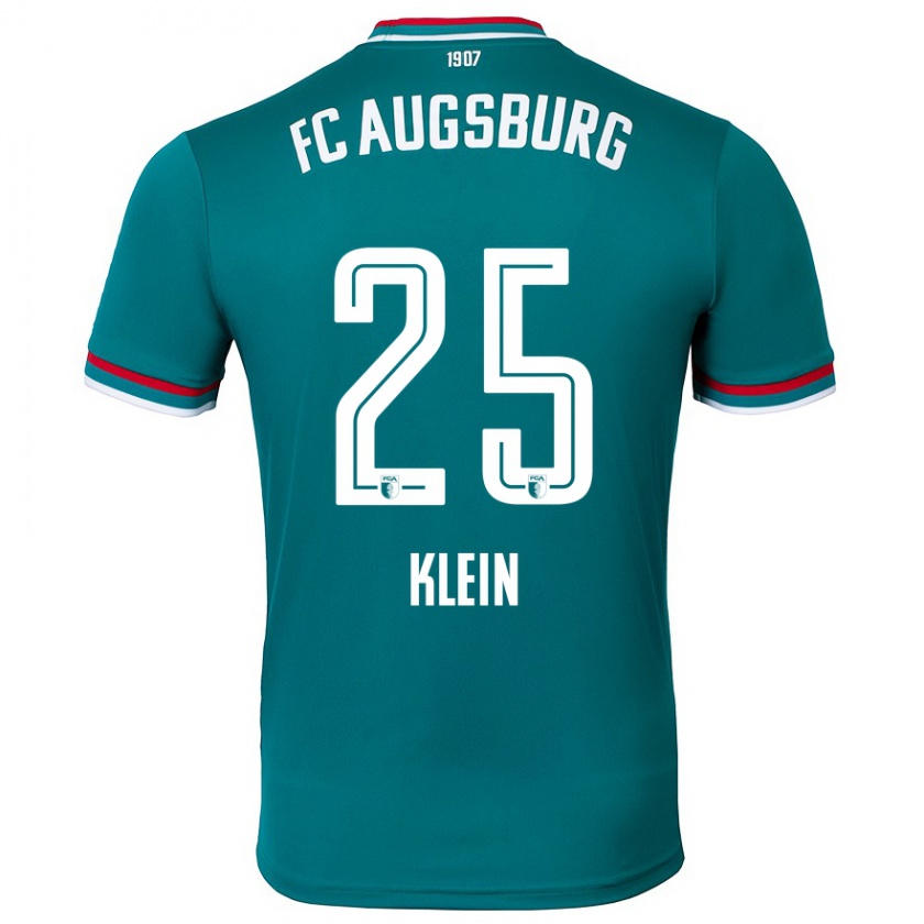 Kandiny Kinder Daniel Klein #25 Dunkelgrün Auswärtstrikot Trikot 2024/25 T-Shirt Österreich