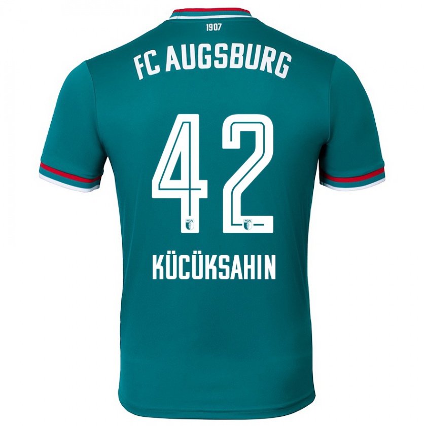 KandinyキッズMahmut Kücüksahin#42ダークグリーンアウェイシャツ2024/25ジャージーユニフォーム