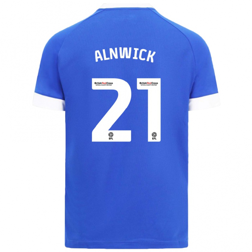 Kandiny Herren Jak Alnwick #21 Himmelblau Heimtrikot Trikot 2024/25 T-Shirt Österreich