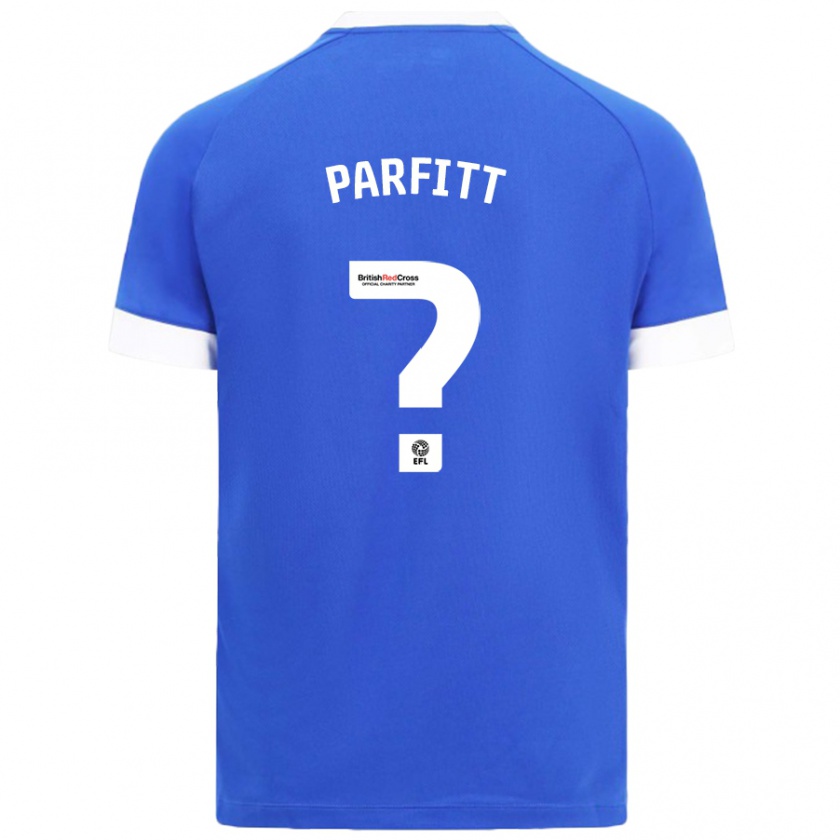 Kandiny Heren T-Jay Parfitt #0 Hemelsblauw Thuisshirt Thuistenue 2024/25 T-Shirt