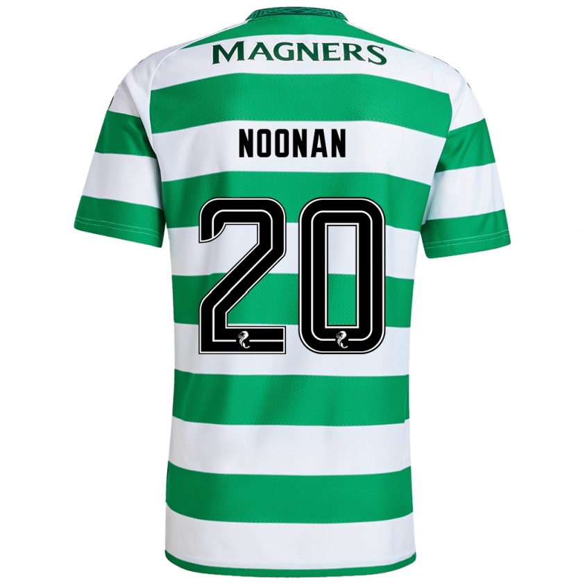 Kandiny Hombre Camiseta Saoirse Noonan #20 Verde Blanco 1ª Equipación 2024/25 La Camisa México