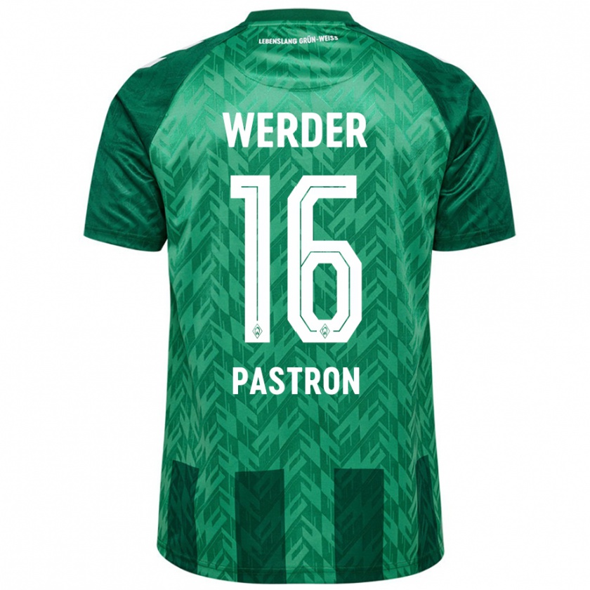 Kandiny Heren Alvin Pastron #16 Groen Thuisshirt Thuistenue 2024/25 T-Shirt