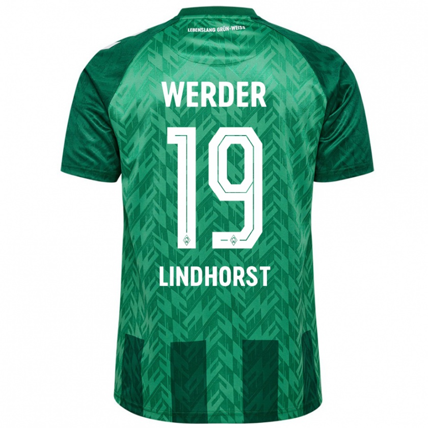 Kandiny Heren Jerrit Lindhorst #19 Groen Thuisshirt Thuistenue 2024/25 T-Shirt