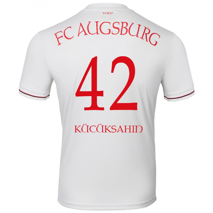 Kandiny Heren Mahmut Kücüksahin #42 Wit Thuisshirt Thuistenue 2024/25 T-Shirt België