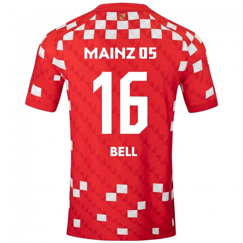 Kandiny Herren Stefan Bell #16 Weiß Rot Heimtrikot Trikot 2024/25 T-Shirt Österreich