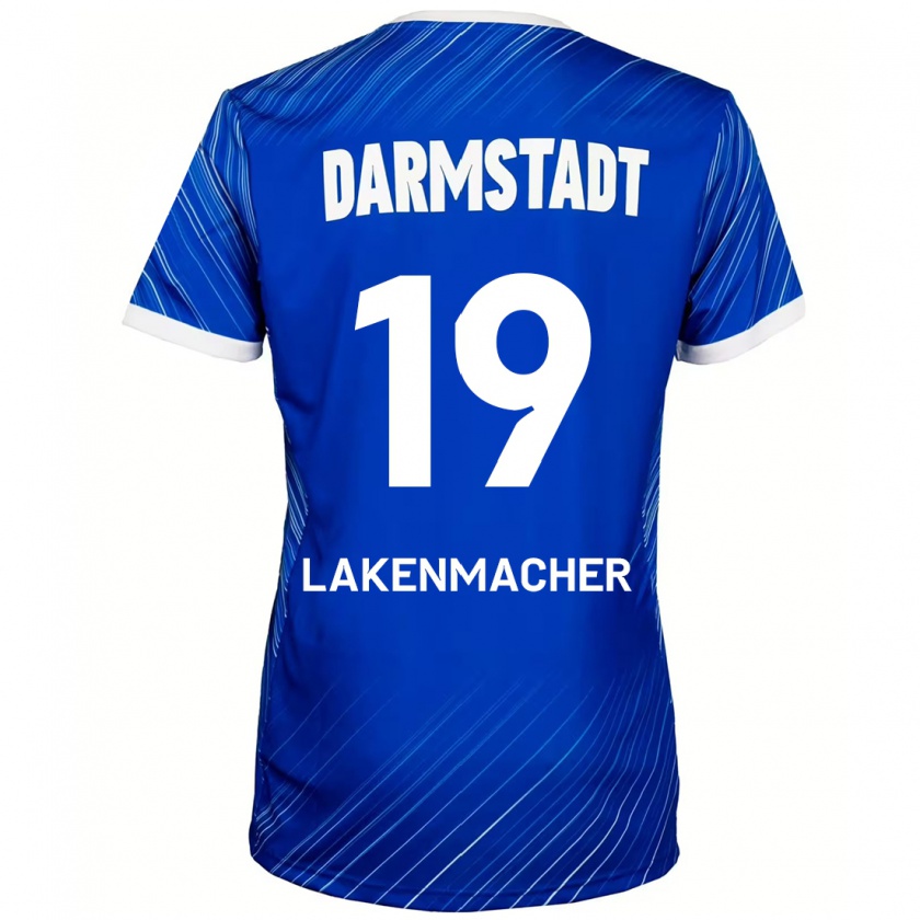 Kandiny Herren Fynn Lakenmacher #19 Blau Weiß Heimtrikot Trikot 2024/25 T-Shirt Österreich