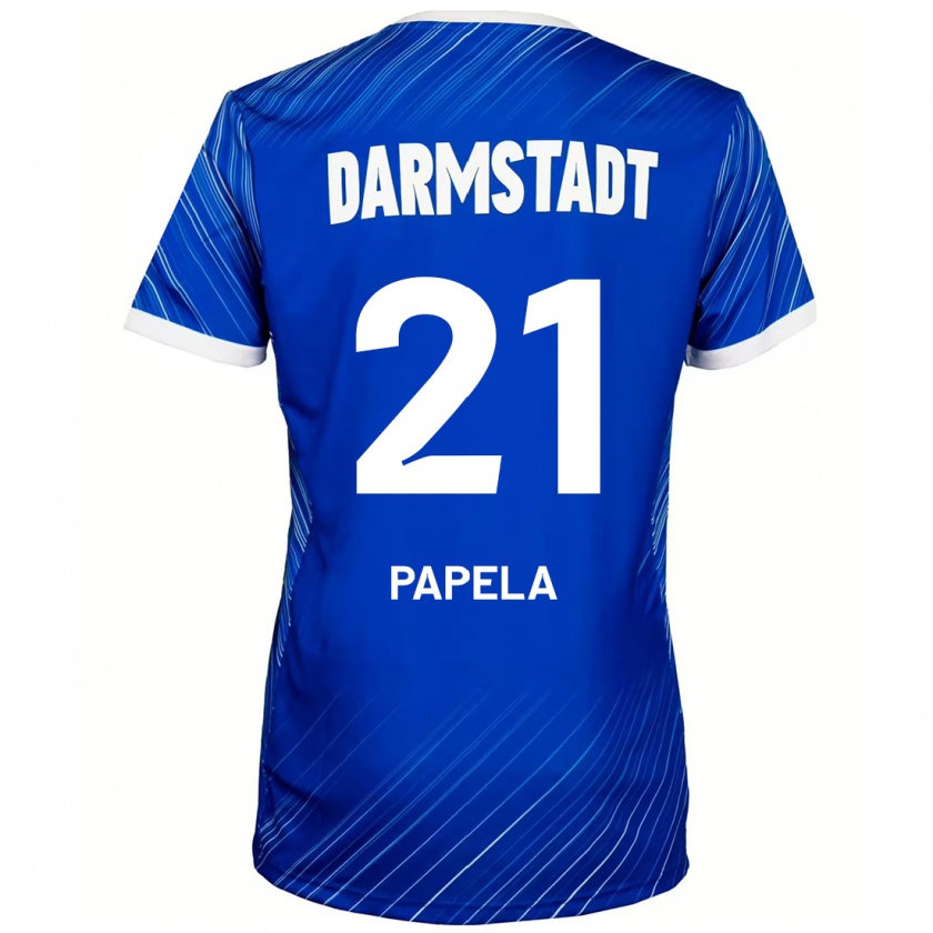 Kandiny Heren Merveille Papela #21 Blauw Wit Thuisshirt Thuistenue 2024/25 T-Shirt België