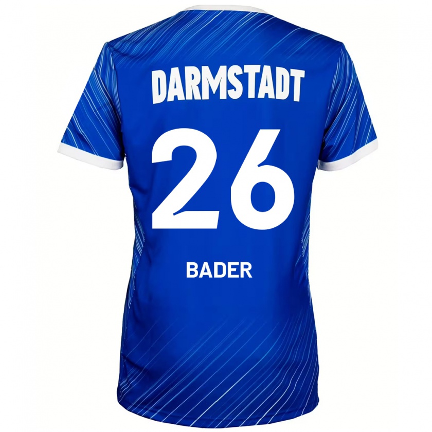 Kandiny Herren Matthias Bader #26 Blau Weiß Heimtrikot Trikot 2024/25 T-Shirt Österreich