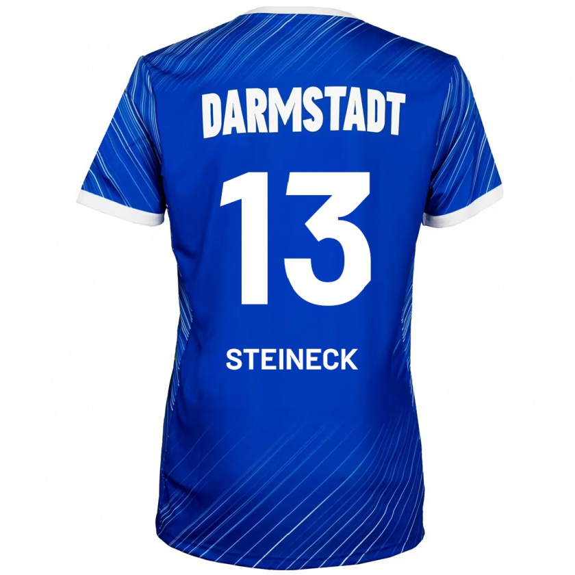 Kandiny Herren Tom Steineck #13 Blau Weiß Heimtrikot Trikot 2024/25 T-Shirt Österreich