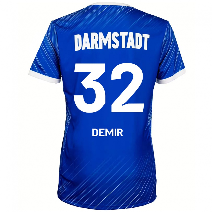 Kandiny Herren Lean Demir #32 Blau Weiß Heimtrikot Trikot 2024/25 T-Shirt Österreich