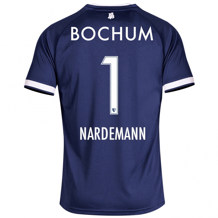 Kandiny Uomo Maglia Kari Närdemann #1 Blu Scuro Kit Gara Home 2024/25 Maglietta