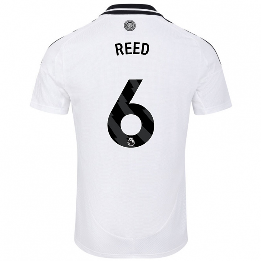 Kandiny Herren Harrison Reed #6 Weiß Heimtrikot Trikot 2024/25 T-Shirt Österreich