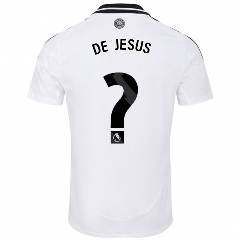 Kandiny Heren Brad De Jesus #0 Wit Thuisshirt Thuistenue 2024/25 T-Shirt België