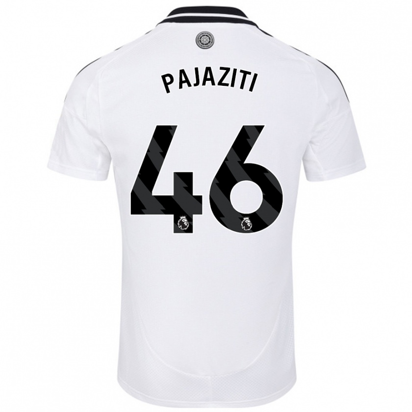 Kandiny Uomo Maglia Adrion Pajaziti #46 Bianco Kit Gara Home 2024/25 Maglietta