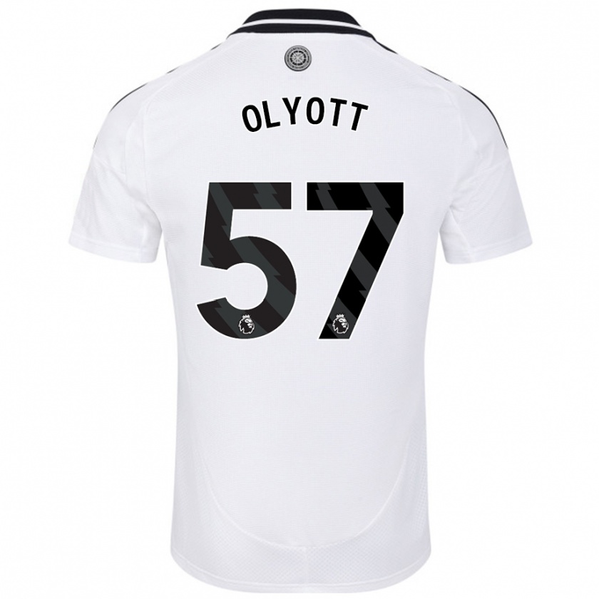 Kandiny Herren Tom Olyott #57 Weiß Heimtrikot Trikot 2024/25 T-Shirt Österreich