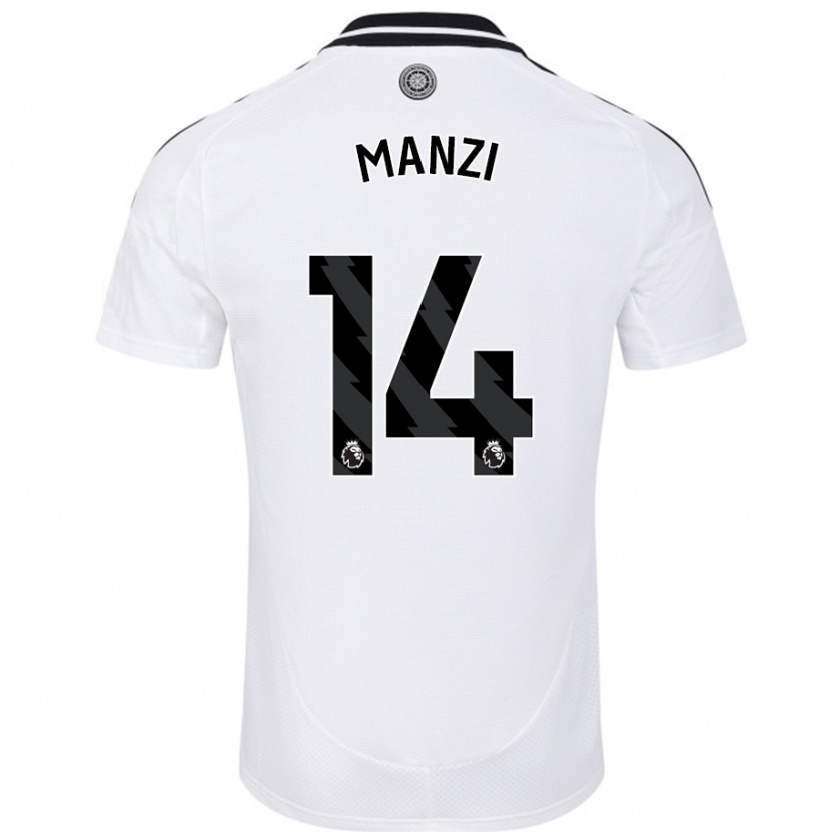 Kandiny Herren Sophie Manzi #14 Weiß Heimtrikot Trikot 2024/25 T-Shirt Österreich