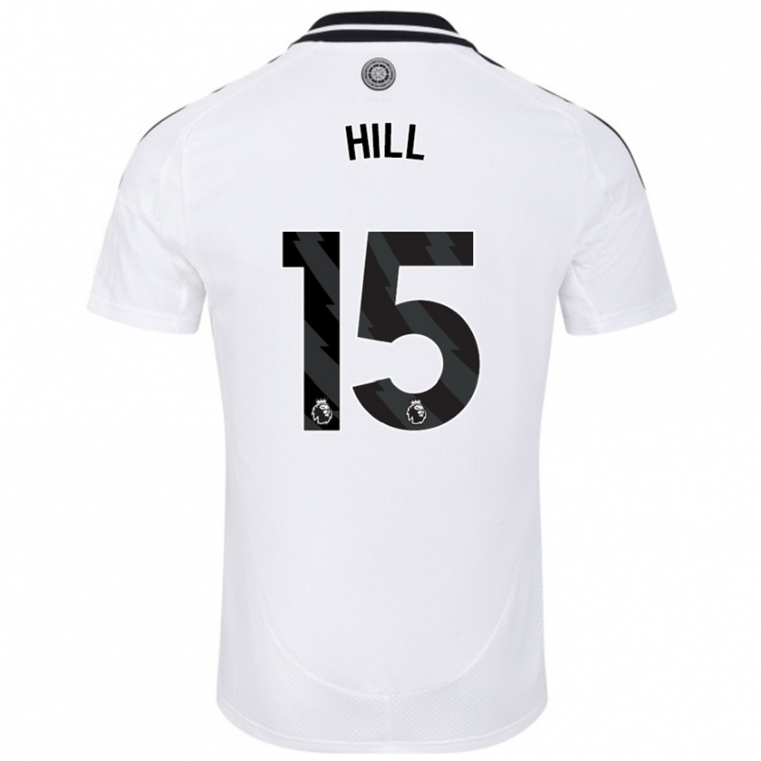 Kandiny Hombre Camiseta Anisha Hill #15 Blanco 1ª Equipación 2024/25 La Camisa