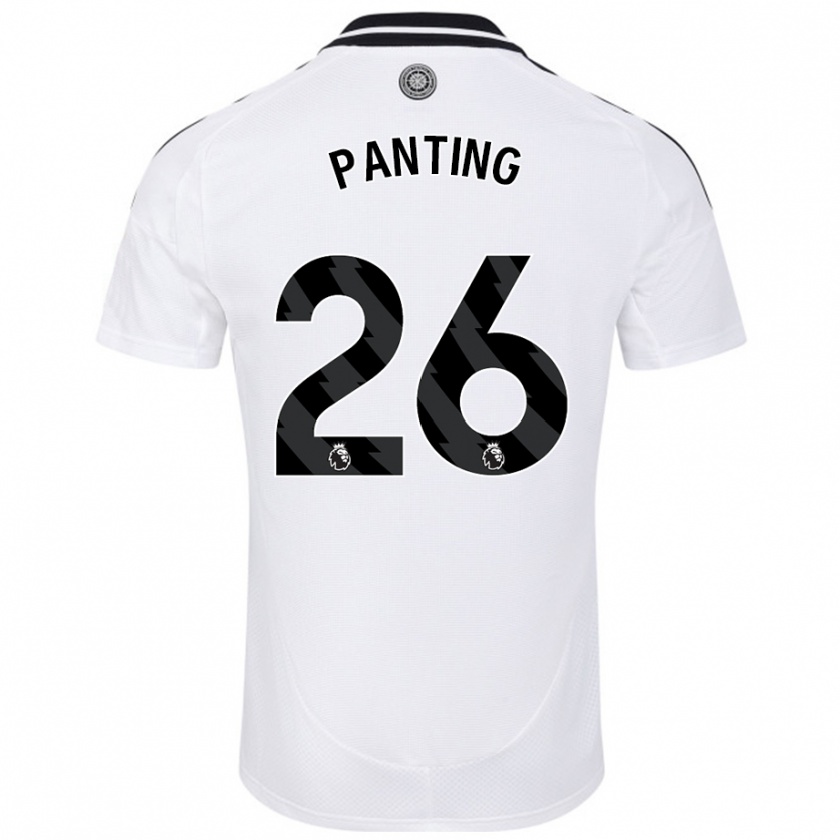 Kandiny Hombre Camiseta Rachel Panting #26 Blanco 1ª Equipación 2024/25 La Camisa