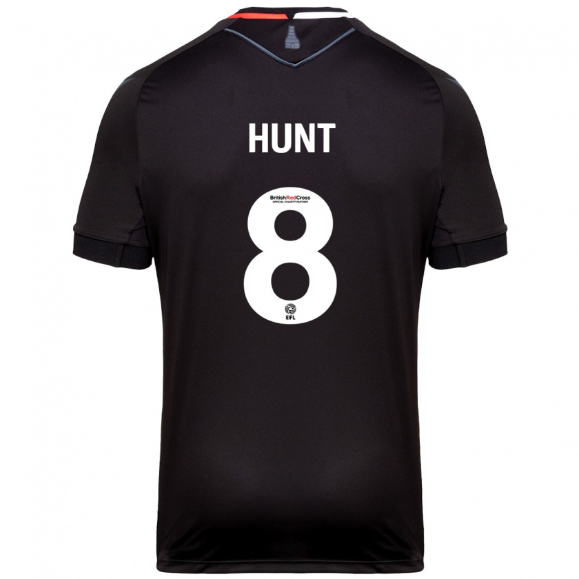 Kandiny Herren Abby Hunt #8 Schwarz Auswärtstrikot Trikot 2024/25 T-Shirt Österreich