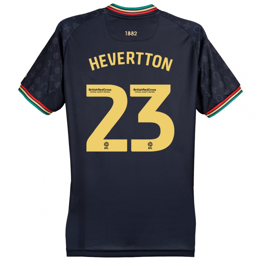 Kandiny Heren Hevertton #23 Donker Marineblauw Uitshirt Uittenue 2024/25 T-Shirt België