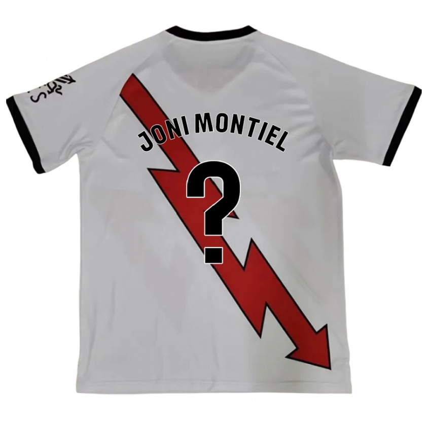 Kandiny Heren Joni Montiel #0 Rood Uitshirt Uittenue 2024/25 T-Shirt